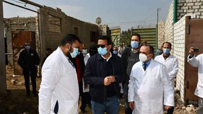 انطلاق الحملة القومية لتحصين الماشية ضد الحمى القلاعية بالفيوم