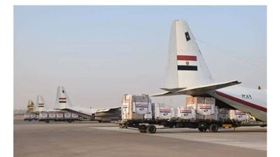 مصر ترسل 3 طائرات مساعدات طبية وغذائية للسودان