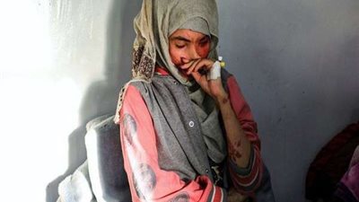 شوهها طليقها وأفقدها عينها.. قصة شابة أشعلت السوشيال ميديا