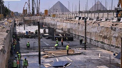 وزارة النقل تنشر فيديو لأعمال تنفيذ المرحلة الأولى من الخط الرابع للمترو