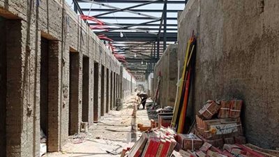 حافظ سوهاج يتابع الموقف التنفيذي لمشروع إنشاء السوق الحضري بجرجا