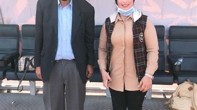 محافظ  الاسماعيلية يساند الدراويش قبل لقاء الاتحاد السكندري