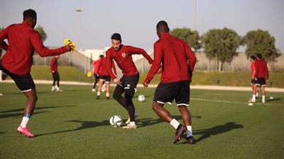 الأهلي يخوض مران قوي استعدادا لمواجهة بالميراس