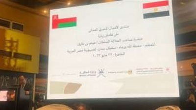 وزير المالية:  طفرة كبيرة في التعاون التجاري مع عمان وندرس اتفاقية جمركية
