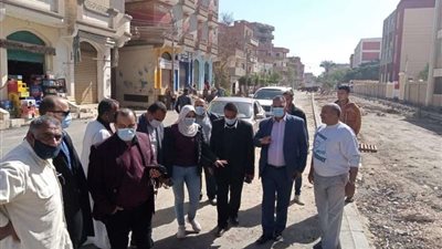 نائب محافظ القليوبية تتفقد مشروعات التطوير في كفر شكر