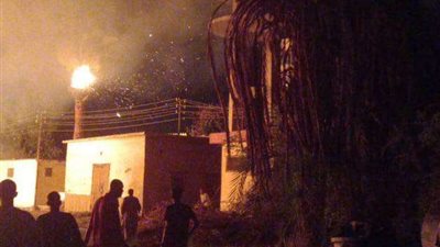 السيطرة على حريق هائل نشب داخل منطقة طلمبات الدرب بقنا