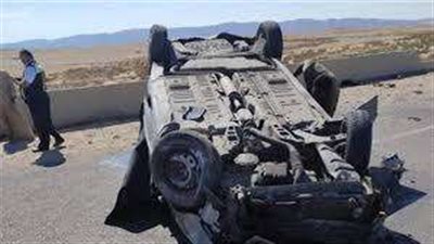 إصابة 3 أشخاص في انقلاب سيارة بالبحيرة