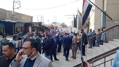 إقبال متوسط فى انتخابات نقابة المحامين بالغربية