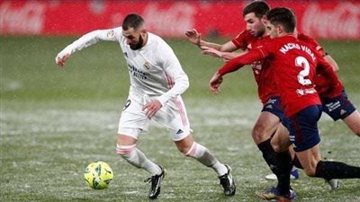 الدوري الإسباني.. ريال مدريد يتقدم على رايو فاييكانو في الشوط الأول