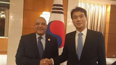 رئيس جامعة أسوان  يشهد حفل توديع سفير كوريا الجنوبية بالقاهرة