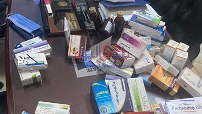 ضبط أدوية جنسية مهربة مجهولة المصدر وآخرى محظور تداولها ببني سويف