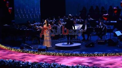 آيات فاروق تفتتح رابع أمسيات سلسة حفلات عيد الحب بالأوبرا