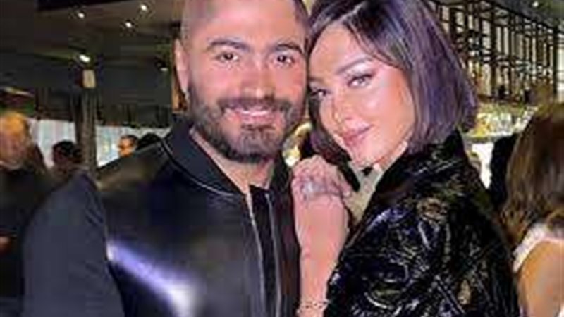تامر حسني وبسمة بوسيل