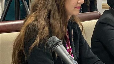 النائبة هادية حسني: 