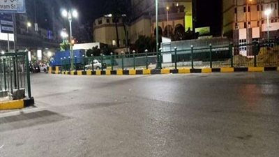 إغلاق شارع البطل أحمد عبد العزيز جزئيا