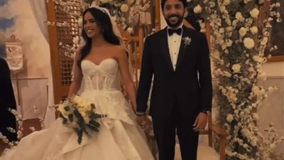 الصور الاولى من حفل زفاف يوسف الكدواني الابن الأكبر لماجد الكدواني