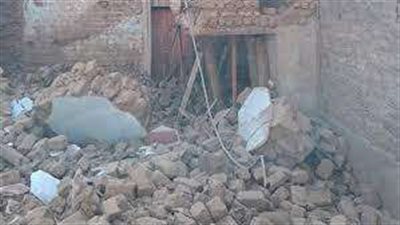 إصابة 4 أشخاص إثر انهيار منزل بأسيوط