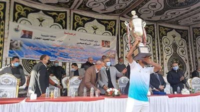 محافظ القليوبية يشارك في المباراة النهائية من دورى مراكز الشباب