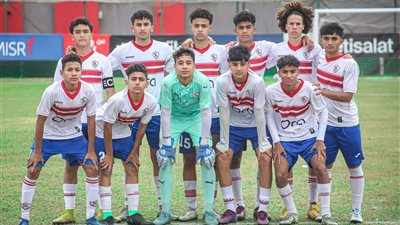 تصعيد عمر عبد العزيز حارس مرمى مواليد 2008 لتدريبات الزمالك