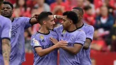 بثنائية رودريجو ..  ريال مدريد يفوز على إشبيلية في الدوري الإسباني