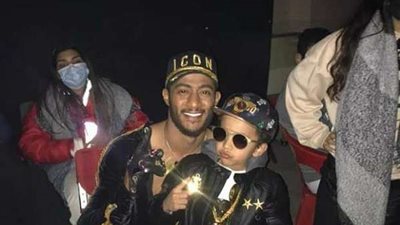 شاهد.. ماذا فعل الطفل منذر شبيه محمد رمضان مع ريهام سعيد