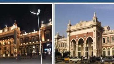 السكة الحديد تنشر صور محطات السكة الحديد قبل وبعد التطوير