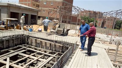 إنشاء مجمع مواقف نموذجي بأشمون