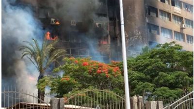 ماس كهربي سبب حريق 15 مايو.. والإصابات ترتفع إلى 21 مصابا