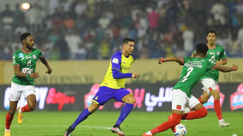 من المباراة