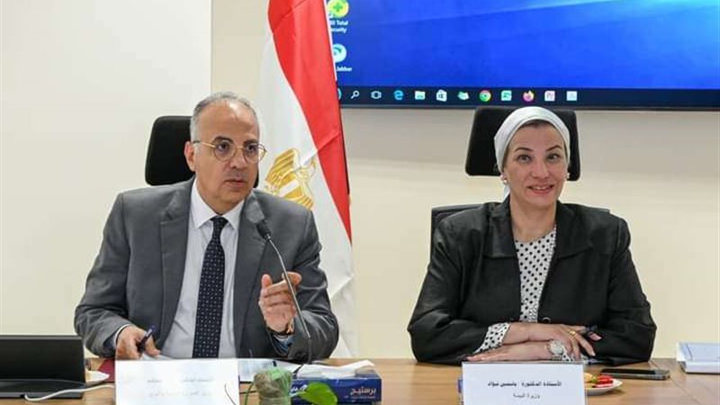 لقاء وزيرا البيئة