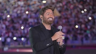 تامر حسني يتألق في حفل زفاف ولي عهد الأردن.. صور