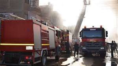 ارتفاع عدد مصابي حريق شقة سكنية بفيصل إلى 4 ضحايا