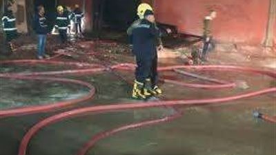 انتداب المعمل الجنائي لفحص آثار حريق نشب بشقة بأبو النمرس