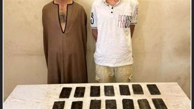 القبض على تاجري مخدرات بحوزتهما 2 كيلو حشيش في الشروق