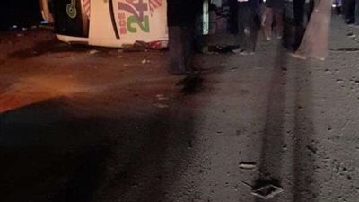 ارتفاع عدد ضحايا حادث أسوان لـ4 وفيات و32 مصابا