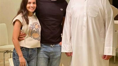 مصطفى جاد يشكر حسين الجسمي على ضيافته بالإمارات