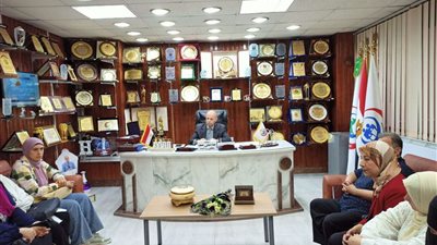 وكيل صحة الشرقية يناقش خطة العمل مع هيئة التمريض