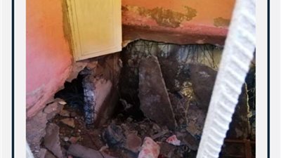 بسبب هبوط أرضي.. انهيار أجزاء من عقار بالإسكندرية