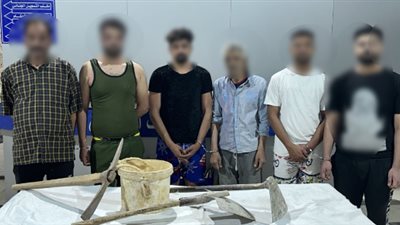 حُفرة بعمق 8 متر.. سقوط 6 أشخاص لقيامهم بالتنقيب عن الآثار داخل عقار بالبساتين