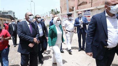 وزيرة الصحة تتوجه إلى الإسماعيلية لمتابعة تطبيق التأمين الصحي