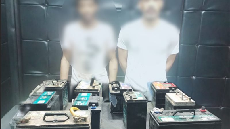 سرقة بطاريات السيارات