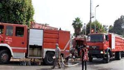 السيطرة على حريق مخزن أخشاب امتد لمزرعة مواشي بالحوامدية