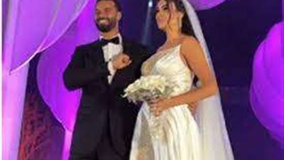 بالصور.. أبرز لقطات حفل زفاف الفنانة ميرنا نور الدين