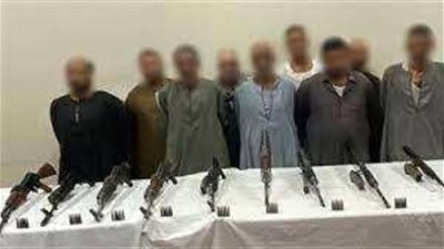 الداخلية تضبط 31 قطعة سلاح وتنفذ 406 حكمًا قضائيًا بأسيوط
