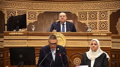 برلماني يستعرض أمام الشيوخ تقرير خطة التنمية الاقتصادية والاجتماعية للعام المالي الجديد