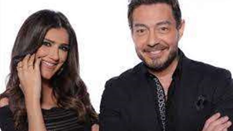 أحمد زاهر ومي عمر