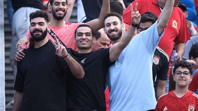لاعبي ألعاب الصالات يساندون الأهلي قبل مواجهة نهائي دوري الأبطال