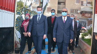 محافظ القليوبية يستقبل القائم بأعمال سفير السويد