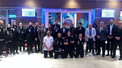 وزير الرياضة يستقبل بعثة منتخب مصر للتايكوندو بعد إنجاز بطولة العالم