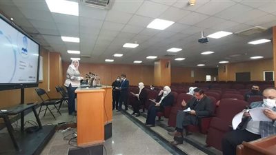 جامعة حلوان تشهد  الإختبار التجريبي للإختبارات الإلكترونيه